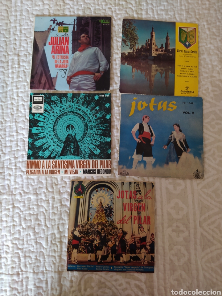Discos de vinilo: LOTE DE VINILOS DE JOTAS ARAGONESAS - Foto 1