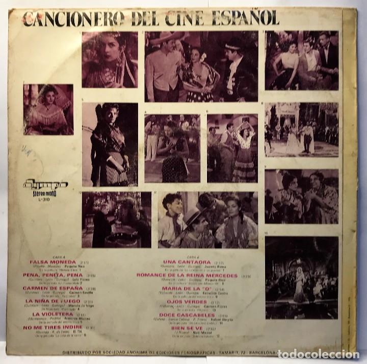 Discos de vinilo: Various &ndash; Cancionero Del Cine Espa&ntilde;ol - Vinyl, LP, Compilation - Foto 2