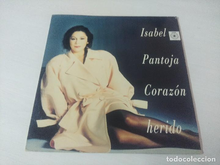 Discos de vinilo: ISABEL PANTOJA/CORAZON HERIDO/VINILO. - Foto 1
