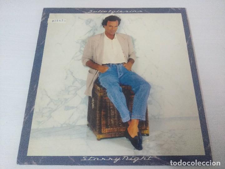Discos de vinilo: JULIO IGLESIAS/STARRY NIGHT/VINILO. - Foto 1