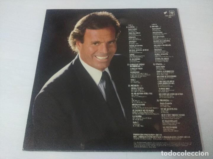 Discos de vinilo: JULIO IGLESIAS/RAICES/VINILO. - Foto 3
