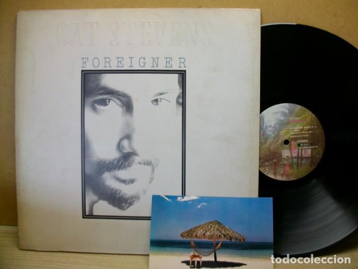 Discos de vinilo: Cat Stevens &ndash; Foreigner LP - Foto 1