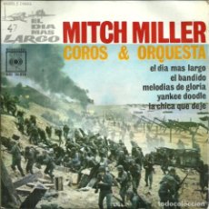 Discos de vinilo: MITCH MILLER COROS 6 ORQUESTA - EL DIA MAS LARGO - BSO DE LA PELICULA - DISCOS CBS - 1962. Lote 329674073