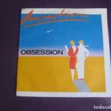 Discos de vinilo: ANIMOTION ‎SG MERCURY 1984 OBSESSION +1 SYNTH POP TECNO ELECTRONICA 80'S DISCO