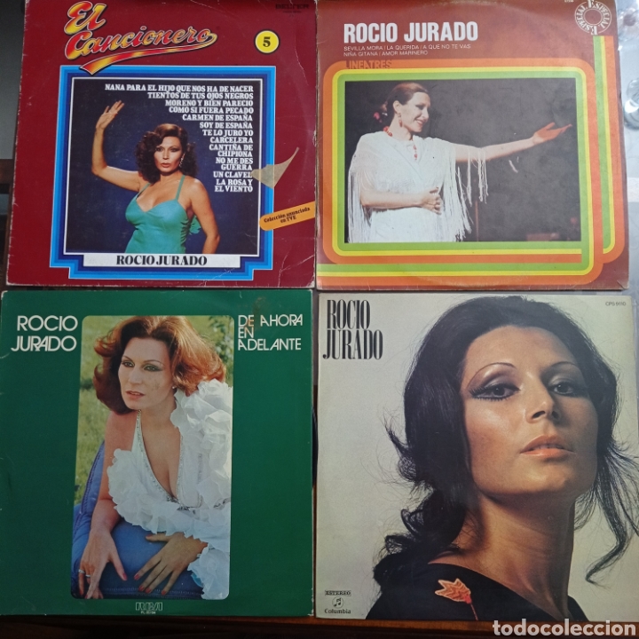 Discos de vinilo: 4 DISCO VINILO LP , ROCIO JURADO - Foto 1