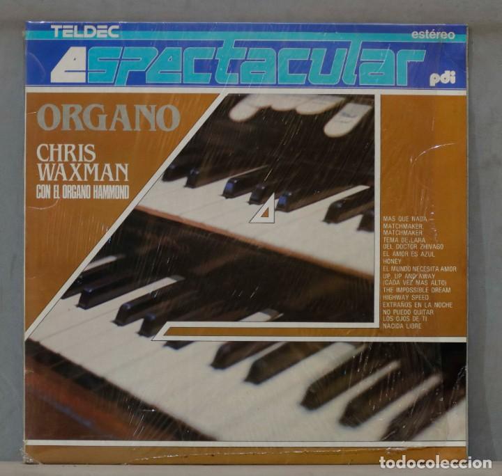 Discos de vinilo: LP. organo. Chris Waxman - Foto 1