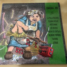 Disques de vinyle: OIHUKA 89 - LA POLLA RECORDS + HERTZAINAK + LOS BICHOS + TIJUANA IN BLUE + JOTAIKE LP + ENCARTE 1989. Lote 329713678