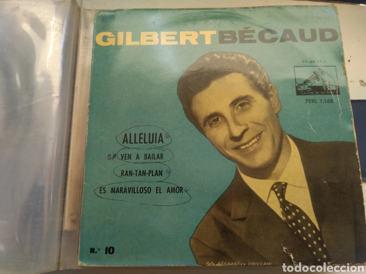 Disques de vinyle: SINGLE GILBERT BECAUD