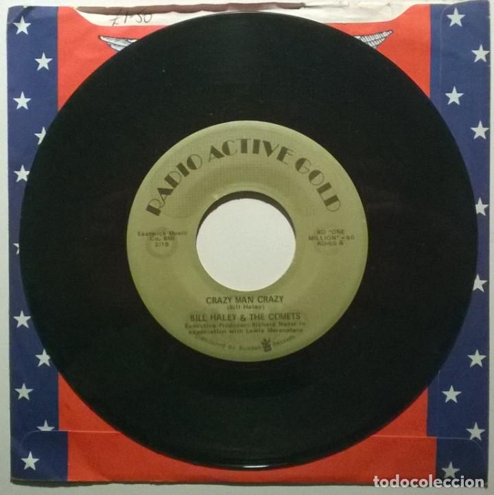 Discos de vinilo: Bill Haley & his Comets. Crazy man crazy/ Framed. Buddah UK single - Foto 2