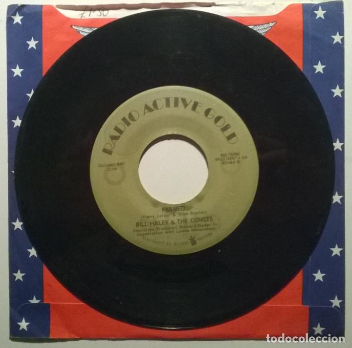 Discos de vinilo: Bill Haley & his Comets. Crazy man crazy/ Framed. Buddah UK single - Foto 3