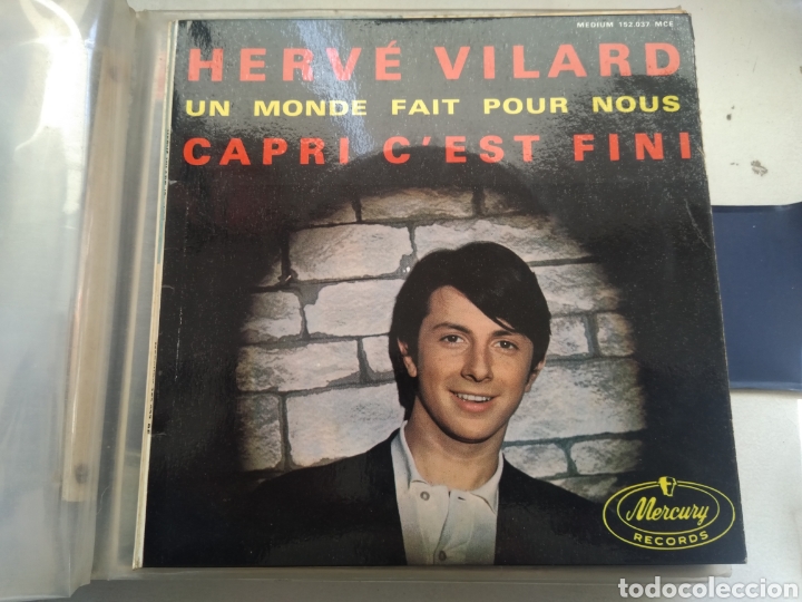 Discos de vinilo: SINGLE HERVE VILARD.... - Foto 1
