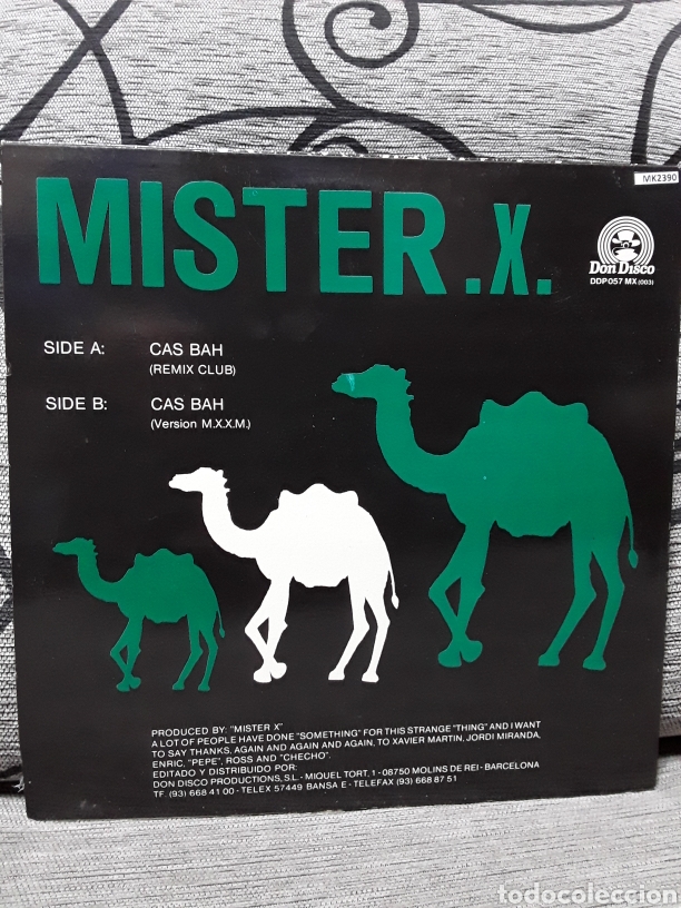 Discos de vinilo: Mister X &lrm;&ndash; Casbah - Foto 2