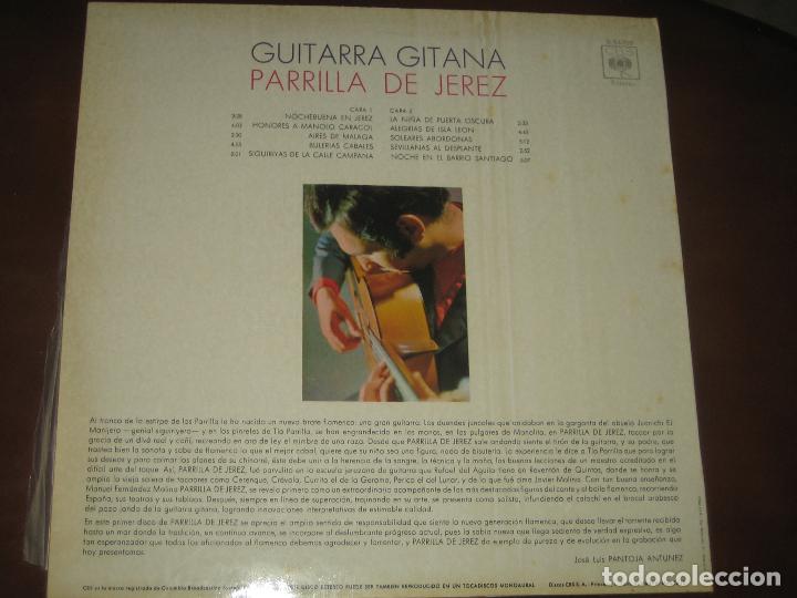 Discos de vinilo: PARRILLA DE JEREZ - GUITARRA GITANA - Foto 2