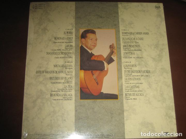 Discos de vinilo: SABICAS - GUITARRA - INTERPERTES :CAMARON... DISCO DOBLE - Foto 2
