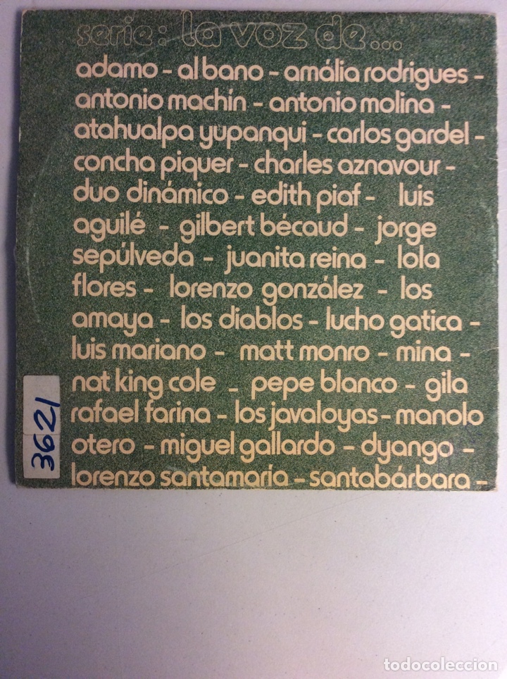 Discos de vinilo: Santabarbara. La voz de... Doble LP. Dos discos. - Foto 2