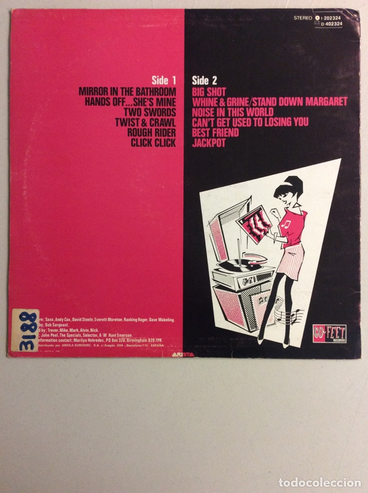 Discos de vinilo: The Beat. I just can&rsquo;t stop it - Foto 2