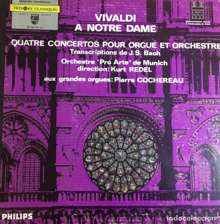 Discos de vinilo: VIVALDI - A NOTRE DAME - Foto 1