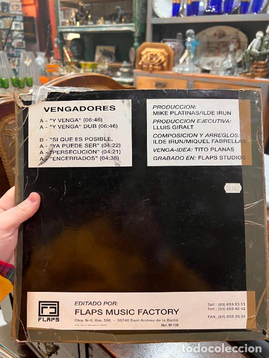 Discos de vinilo: LP VENGADORES - Y VENGA + DUB - Foto 2