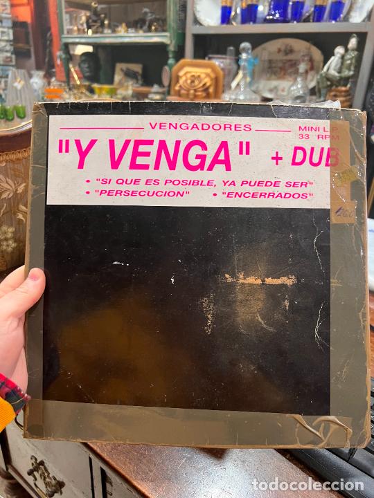 Discos de vinilo: LP VENGADORES - Y VENGA + DUB