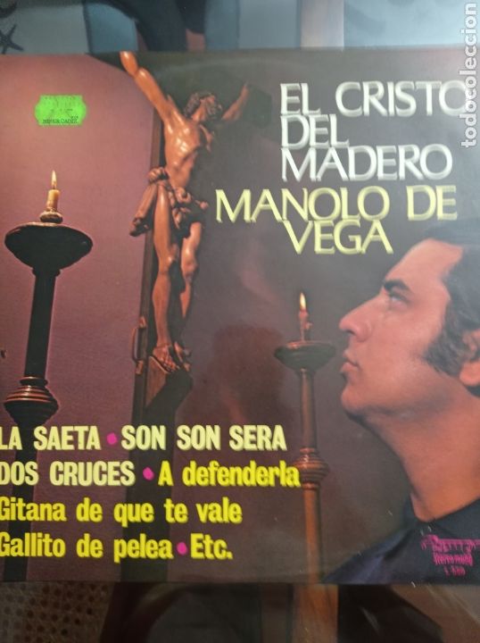 Discos de vinilo: 2DISCOS VINILO LP DE MANOLO DE VEGA - Foto 2
