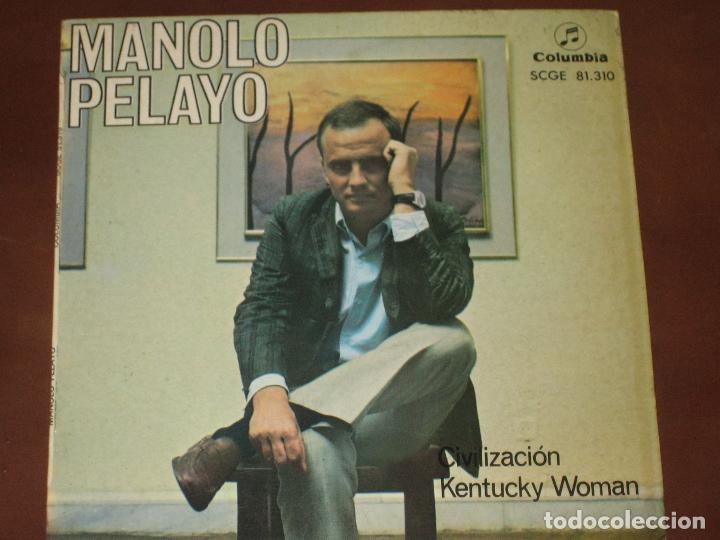 Discos de vinilo: MANOLO PELAYO - CONSERVA EL TRIANGULO - 4 CANCIONES - Foto 1