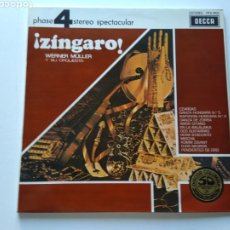 Disques de vinyle: LP ¡ZINGARO!/WERNER MÜLLER Y SU ORQUESTA. Lote 329880618