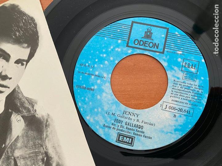 Discos de vinilo: EDDY GALLARDO (BILLY BOM) SINGLE ESPA&Ntilde;A 1972 (EPI10) - Foto 2