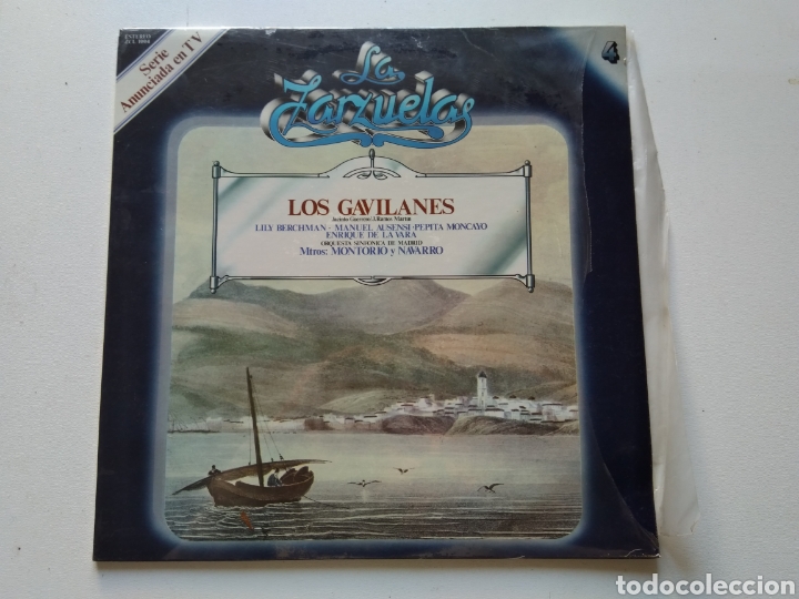 Discos de vinilo: LP LA ZARZUELA/LOS GAVILANES - Foto 1