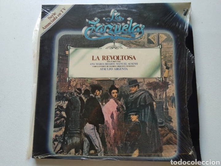 Discos de vinilo: LP LA ZARZUELA/LA REVOLTOSA - Foto 1