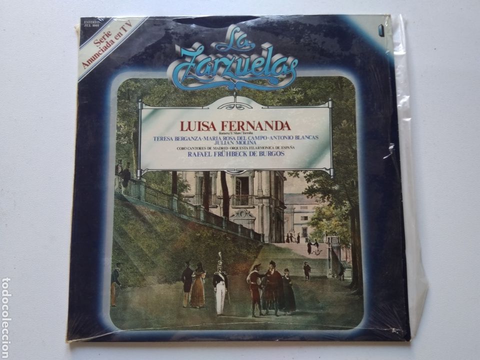 Discos de vinilo: LP LA ZARZUELA/LUISA FERNANDA - Foto 1