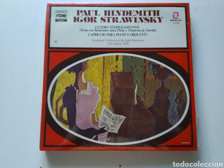 Discos de vinilo: LP HINDEMITH/STRAWINSKY - Foto 1