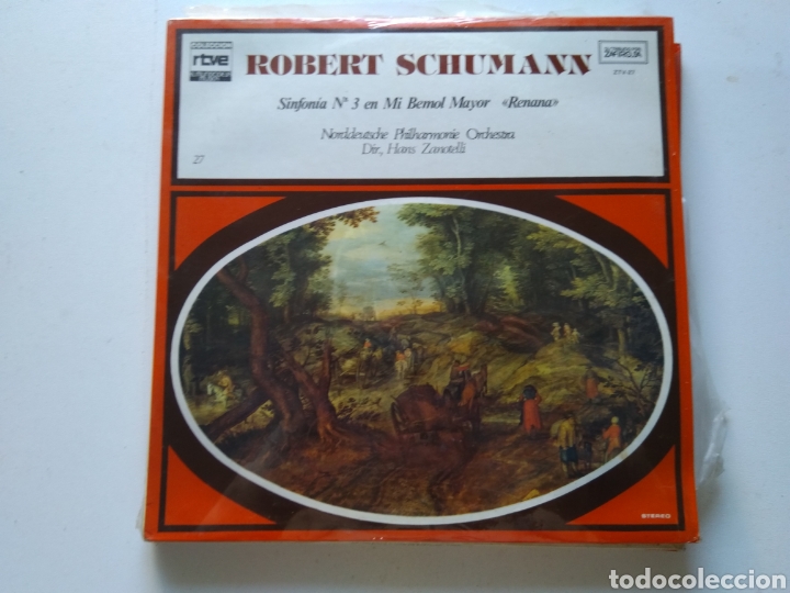 Discos de vinilo: LP SCHUMANN/SINFONIA N&deg;3 - Foto 1