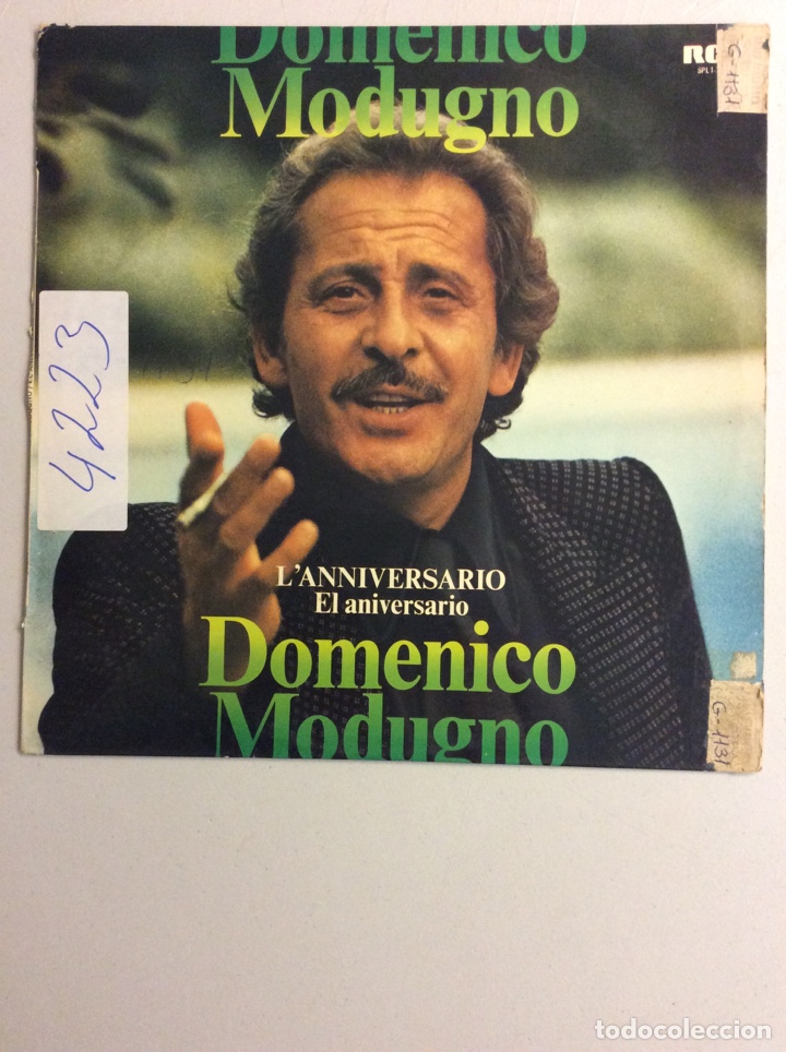 Discos de vinilo: Domenico Modugno. L&rsquo;Anniversario. - Foto 1