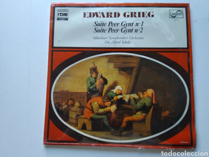 Discos de vinilo: LP EDWARD GRIEG/SUITE N&deg;1 Y 2 - Foto 1