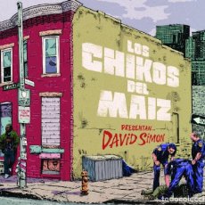 Discos de vinilo: LOS CHIKOS DEL MAIZ ‎– PRESENTAN DAVID SIMON EP 12'' -NUEVO Y PRECINTADO. Lote 329926698