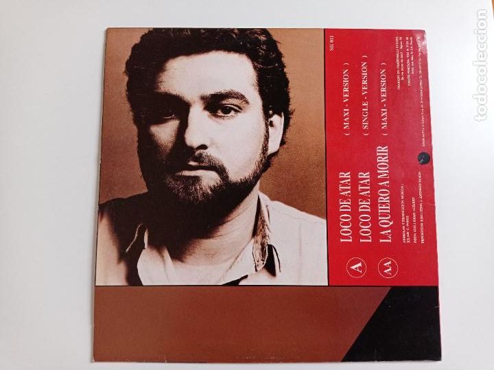 Discos de vinilo: Herbert-loco de atar,la quiero a morir.maxi - Foto 2