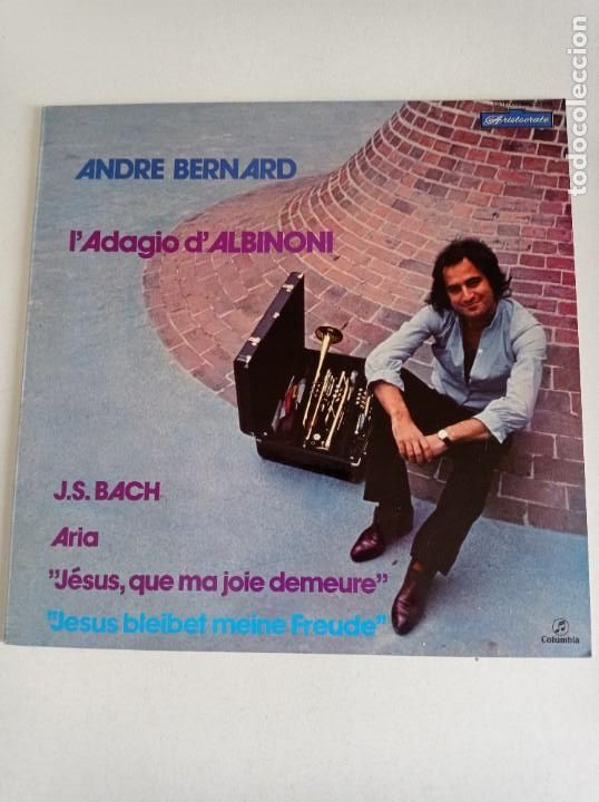 Discos de vinilo: LP Andr&eacute; Bernard - Foto 1