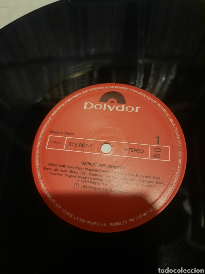 Discos de vinilo: Haircut one hundred - Prime time - Foto 2