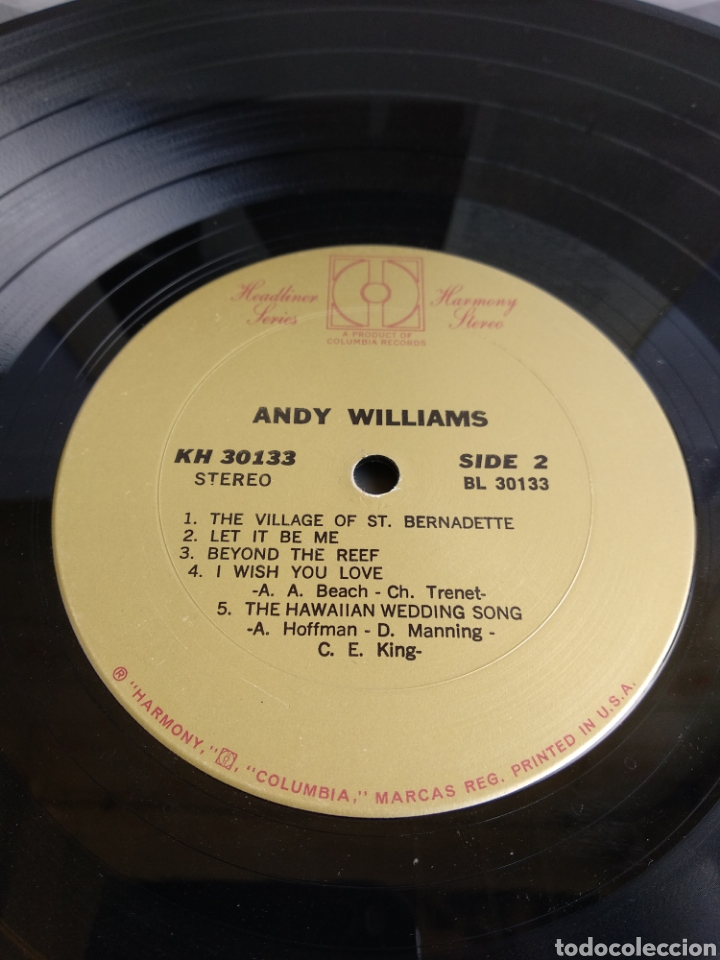 Discos de vinilo: *ANDY WILLIAMS, US, COLUMBIA, 1973 - Foto 3