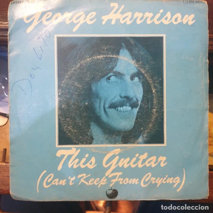 Discos de vinilo: Single George harrison this guitar - Foto 1