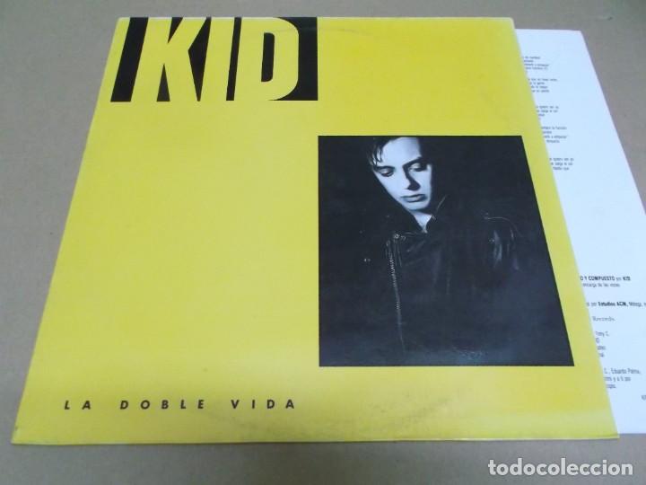 Discos de vinilo: KID (LP) LA DOBLE VIDA A&Ntilde;O 1990 - Foto 1