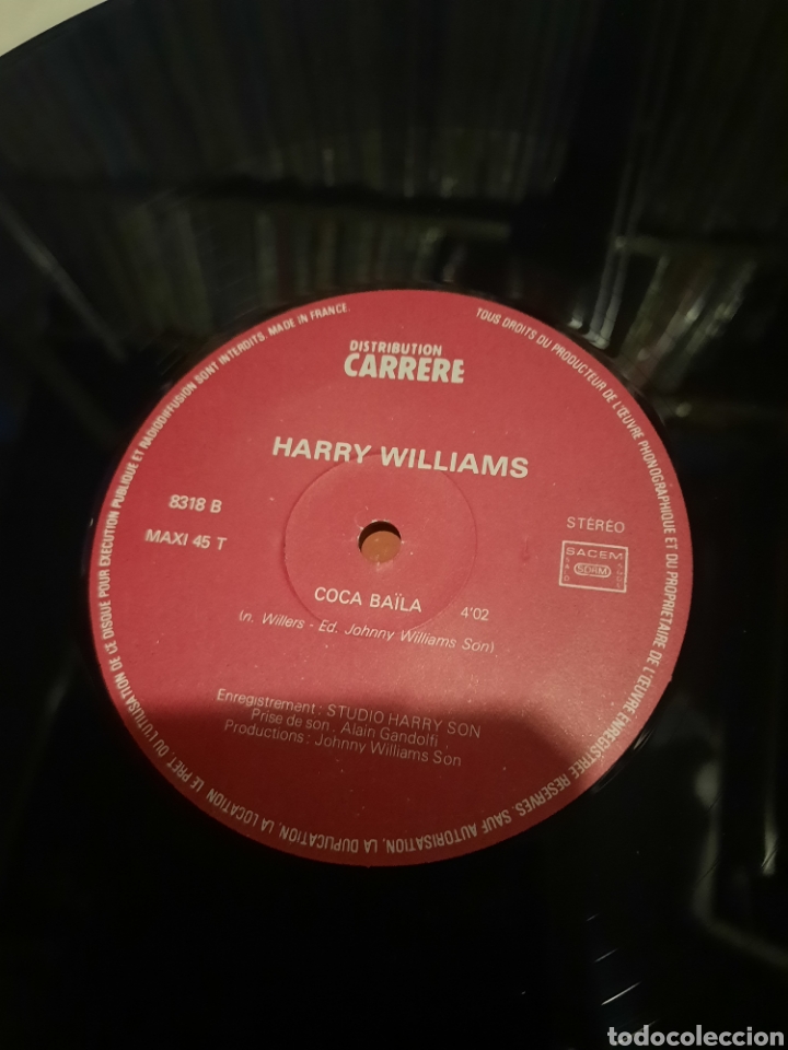 Discos de vinilo: Harry Williams - Porto Rico - Foto 3