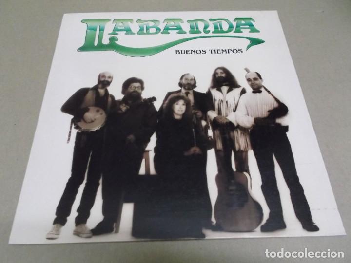Discos de vinilo: LABANDA (LP) BUENOS TIEMPOS A&Ntilde;O &ndash; 1989 - Foto 1