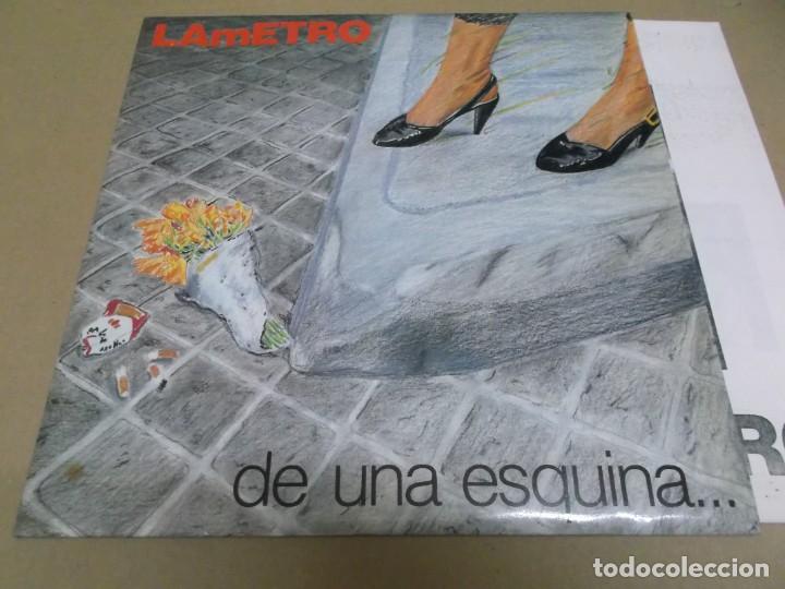 Vinyl-Schallplatten: LAMETRO (LP) DE UNA ESQUINA A OTRO LUGAR A&Ntilde;O 1987 - INCLUYE FOLLETO DE 14 PAGINAS