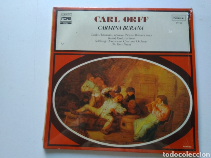 Discos de vinilo: LP CARL ORFF/CARMINA BURANA - Foto 1