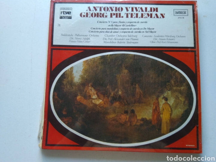 Discos de vinilo: LP VIVALDI/TELEMAN/CONCIERTOS - Foto 1
