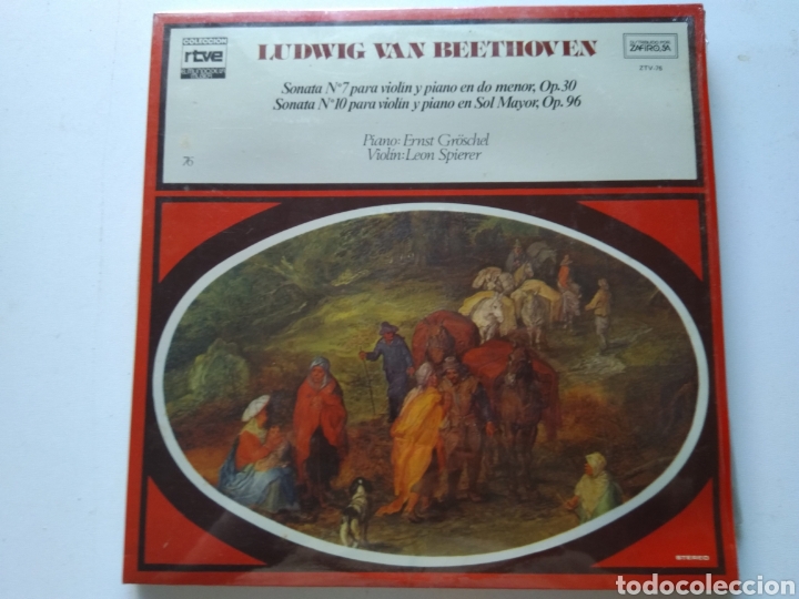 Discos de vinilo: LP BEETHOVEN/SONATA N&deg;7 Y 8