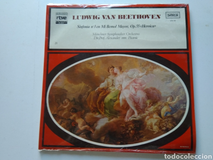 Discos de vinilo: LP BEETHOVEN/SINFONIA N&deg;3 - Foto 1