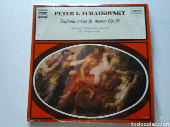 Discos de vinilo: LP TCHAIKOVSKY/SINFONIA N&deg;4 - Foto 1
