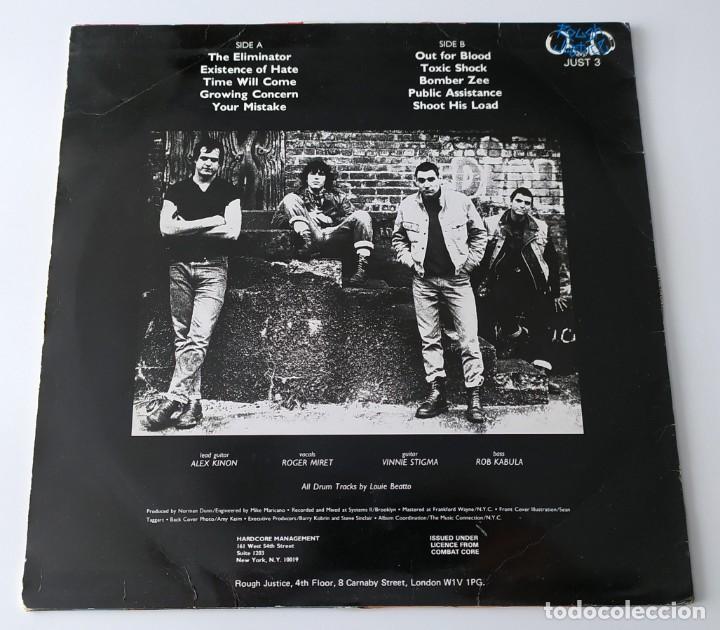 Discos de vinilo: LP AGNOSTIC FRONT- CAUSE FOR ALARM - Foto 2